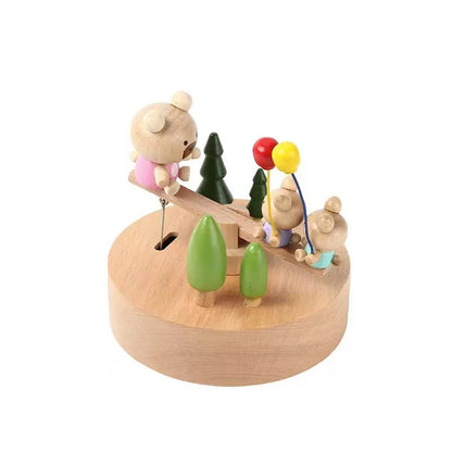 DIY Wooden Carousel Music Box