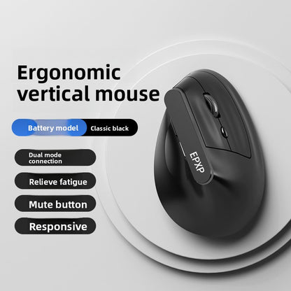 Vertical Wireless Optical Mouse
