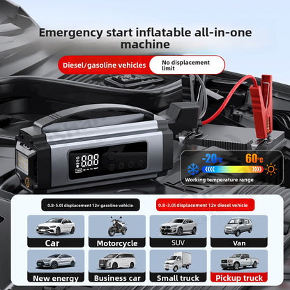 4-in-1 Car Jump Starter