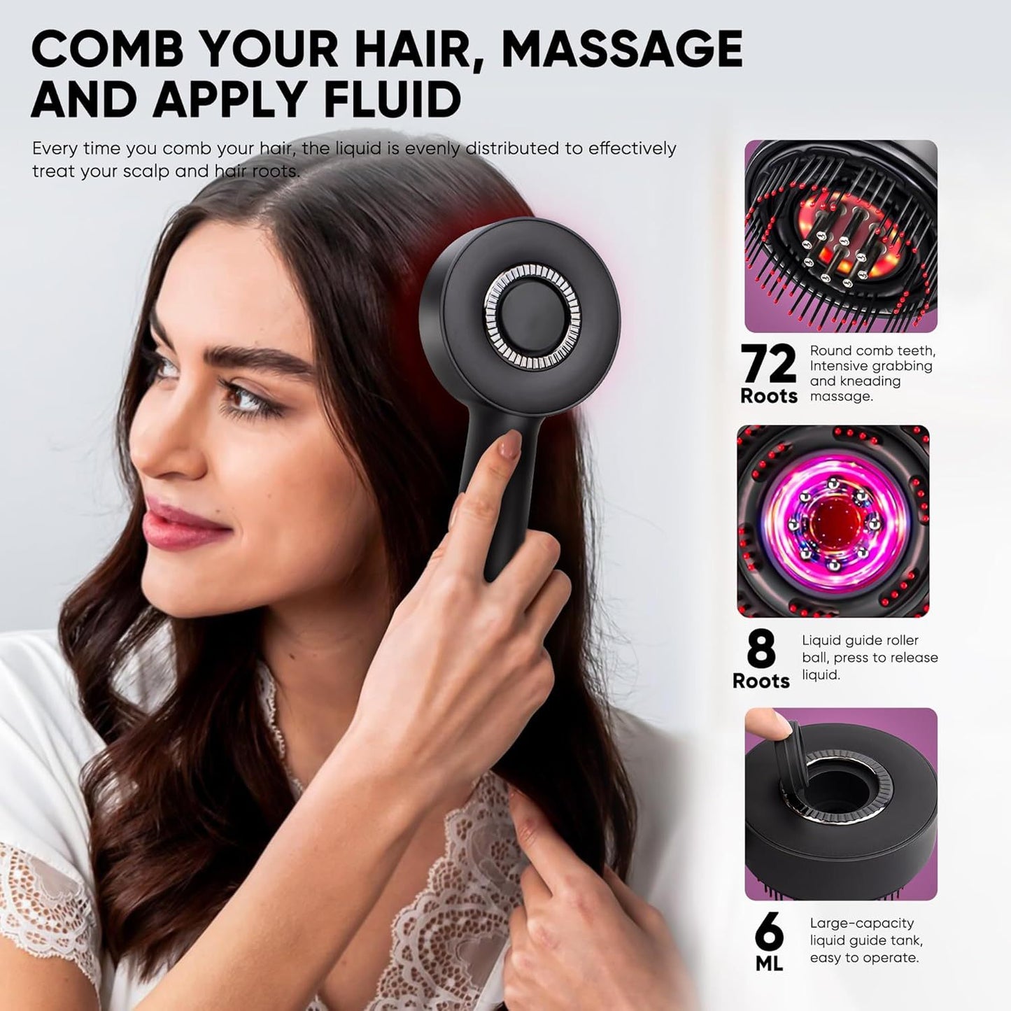 Electric Scalp Massage Comb