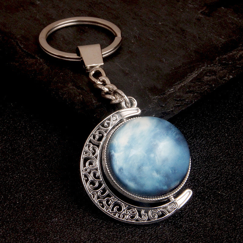 Luminous Celestial Keychain Pendant