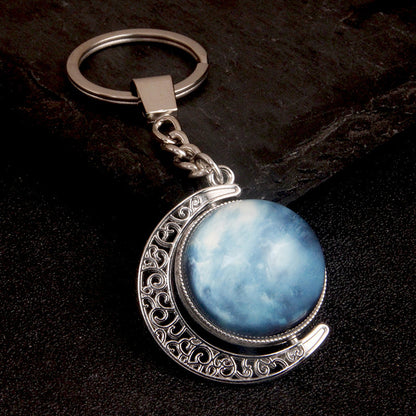Luminous Celestial Keychain Pendant