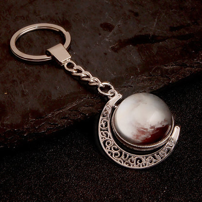 Luminous Celestial Keychain Pendant