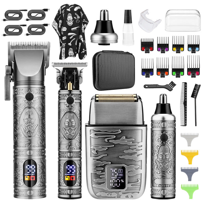 Electric Grooming Clipper Set