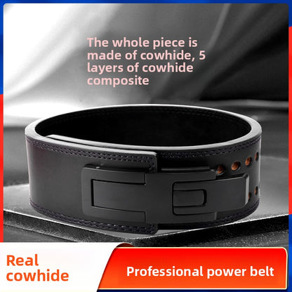 Powerlifting Lever Fitness Belt
