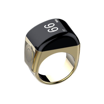 Smart Ring with Step Counter and Alarm Function