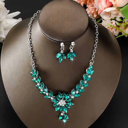 Floral Wedding Jewelry Set