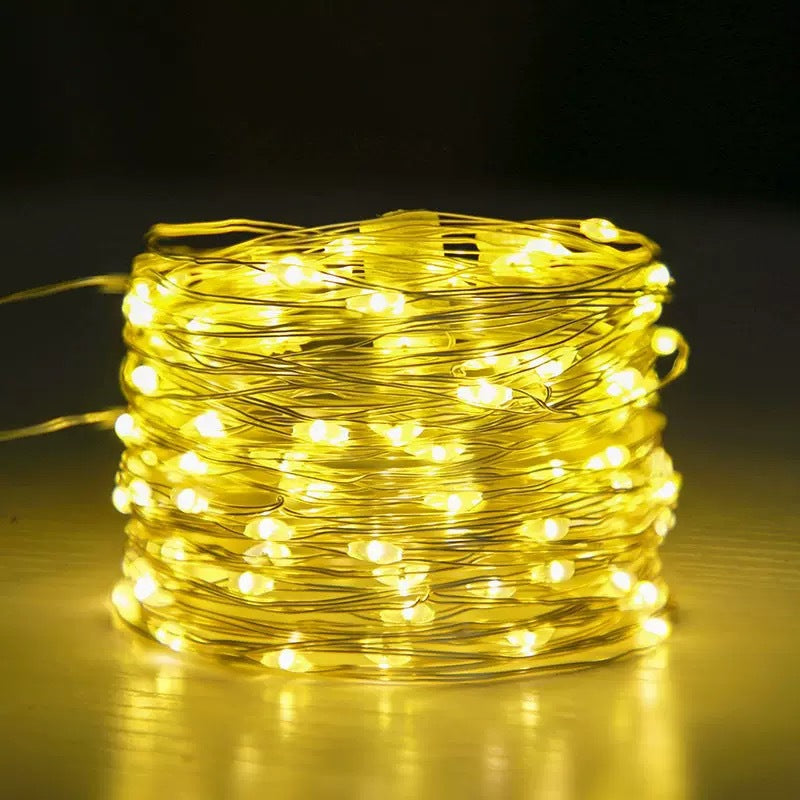 Solar Copper Wire String Lights