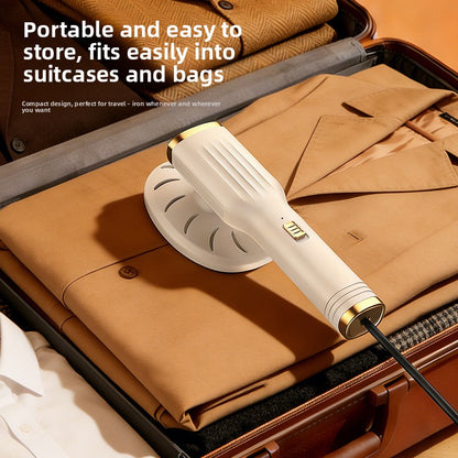 Portable 2-in-1 Garment Steamer & Mini Electric Iron