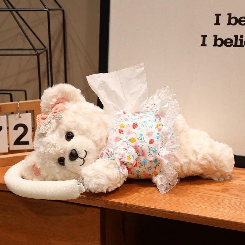 Bear Tissue Box Cover