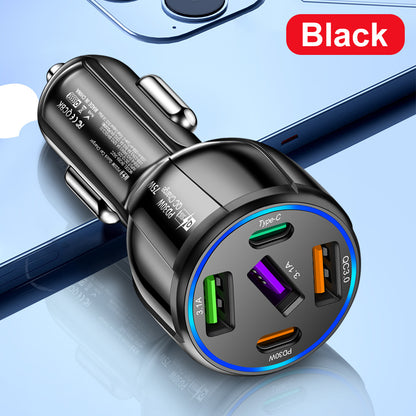 90W Dual Port Fast Car Charger