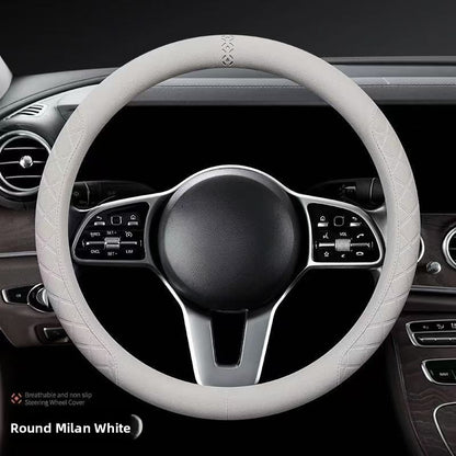 Premium Suede Steering Wheel Cover