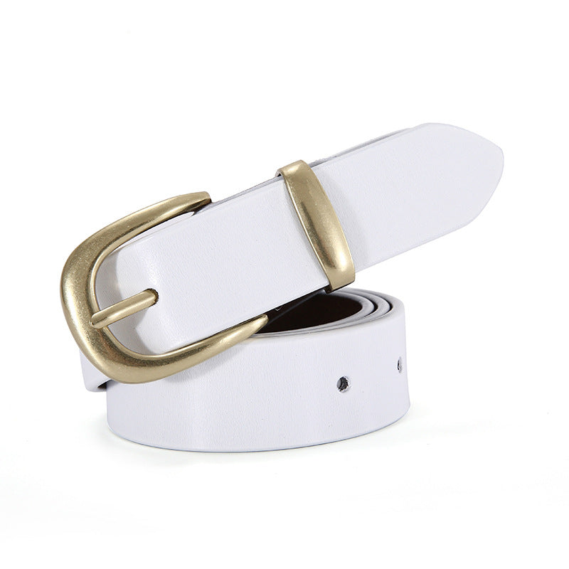 Women's Vintage Leather Belt