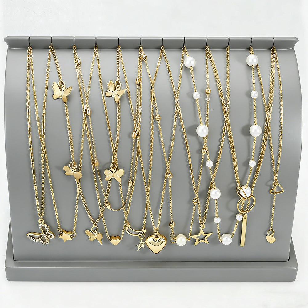 Golden Women Necklace Set