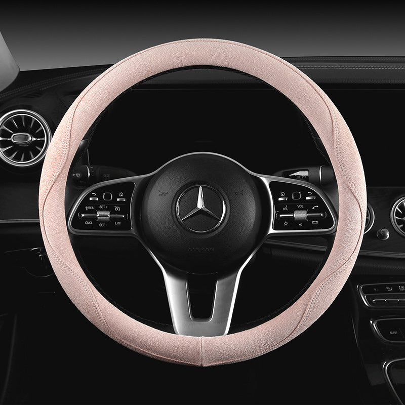 Breathable Leatherette Steering Wheel Cover
