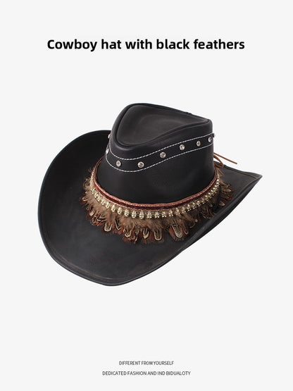 Denim Cowboy Sun Hat