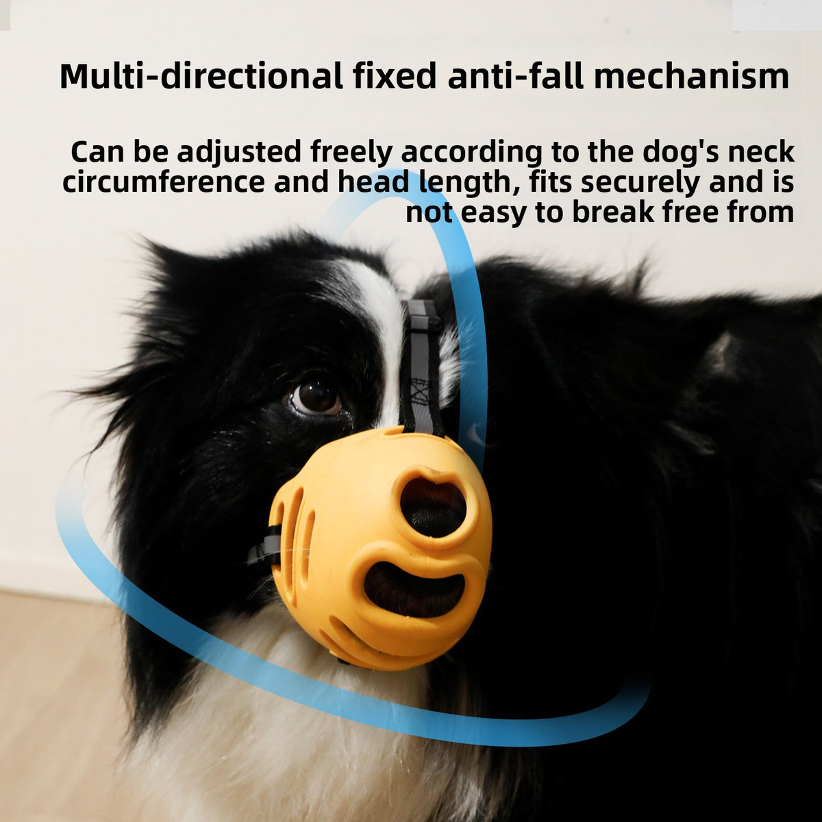 Adjustable Reflective Dog Muzzle