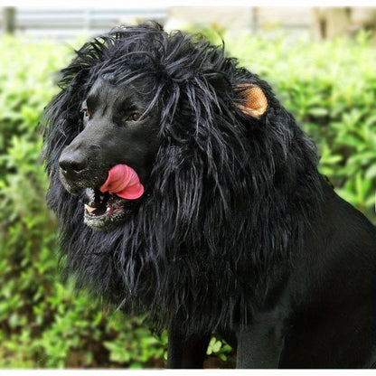Adjustable Lion Wig Hat