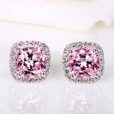 Luxury Zircon Stud Earrings