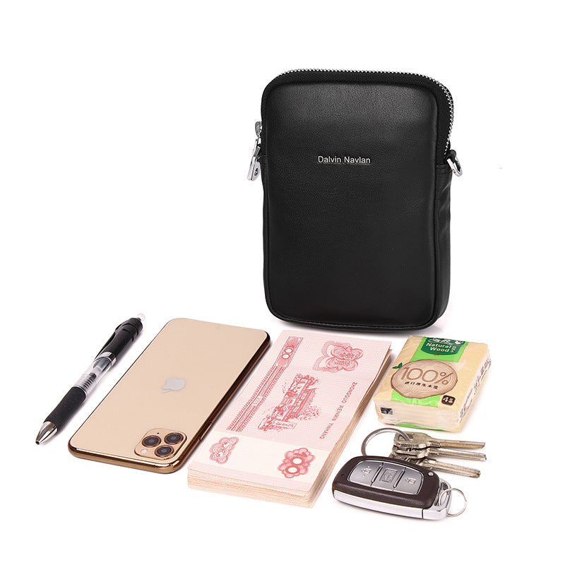 Leather Phone Crossbody Bag