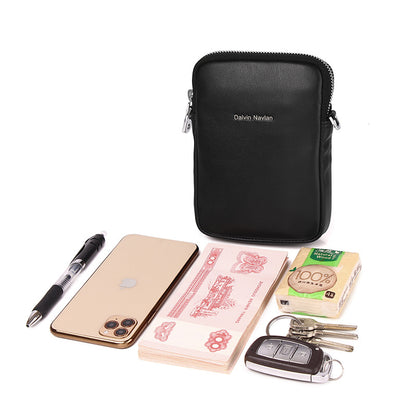 Leather Phone Crossbody Bag