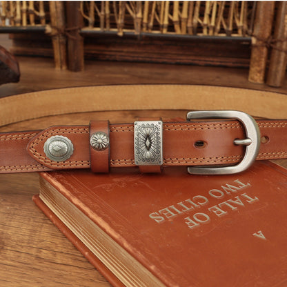 Women's Leather Waist Belt