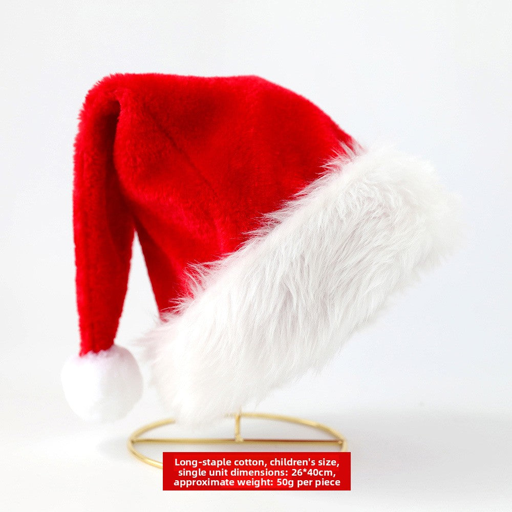 Plush Christmas Santa Hat