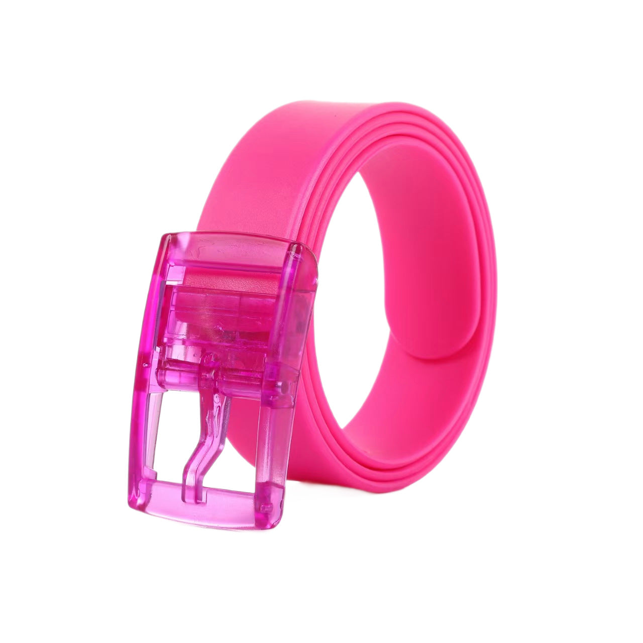 Unisex Colorful Silicone Belt