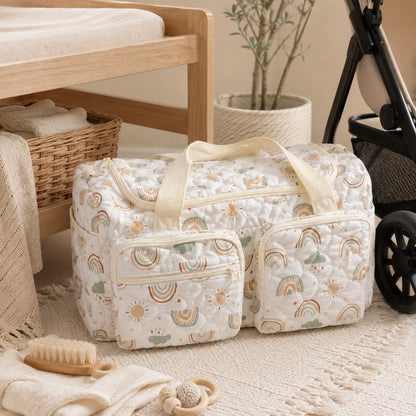 Quilted Travel Duffel Bag