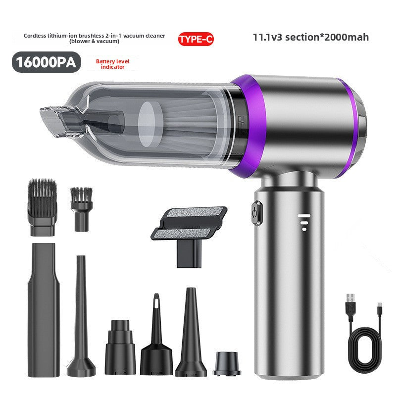Handheld Car Vacuum Cleaner and Inflator