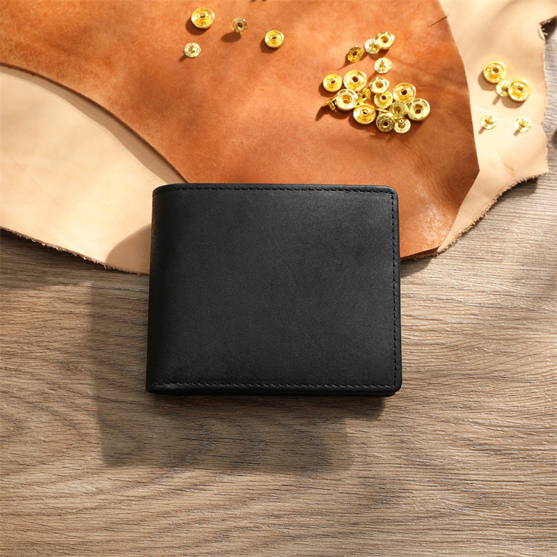 Men's Leather Short Wallet