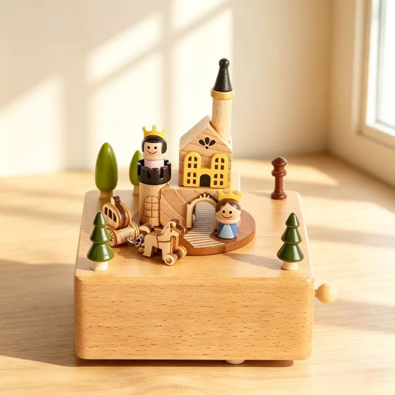 DIY Wooden Carousel Music Box