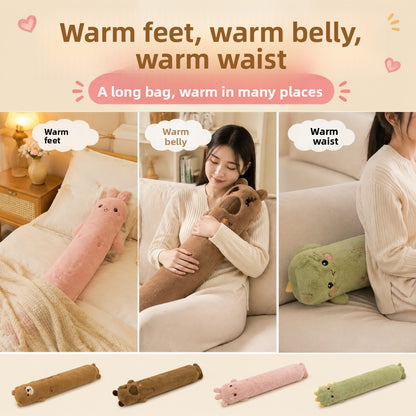 Large Capacity Plush Hot Water Bottle