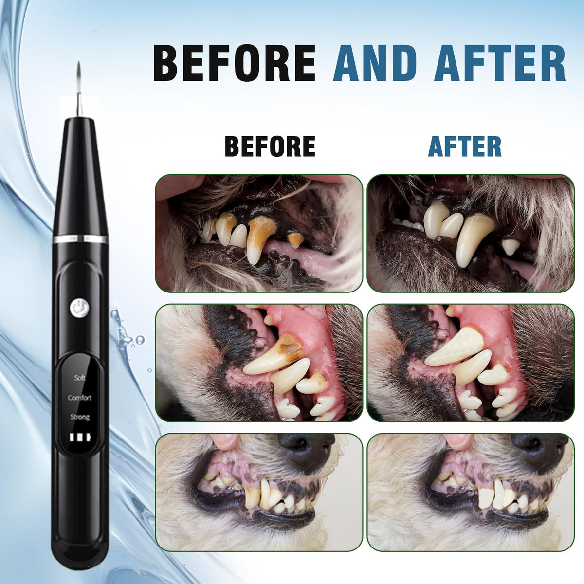 Ultrasonic Pet Tooth Cleaner