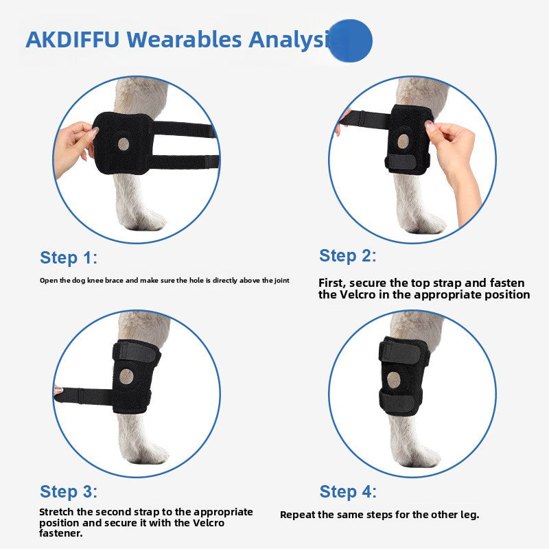 Adjustable Dog Knee Brace