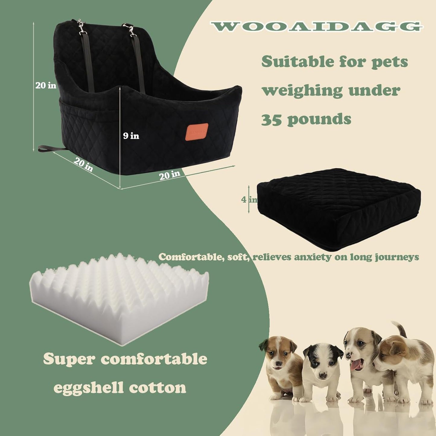 Portable Pet Car Seat