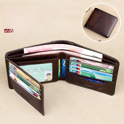 Genuine Leather RFID Wallet