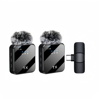 Wireless Square Lavalier Microphone