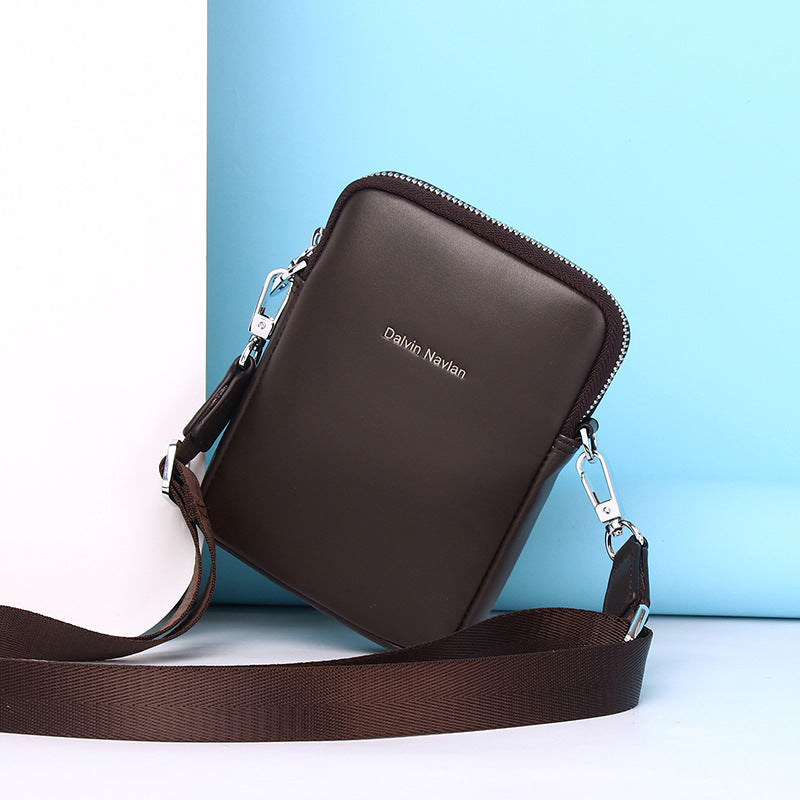 Leather Phone Crossbody Bag