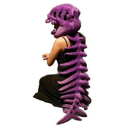 Dinosaur Skeleton Plush Headgear