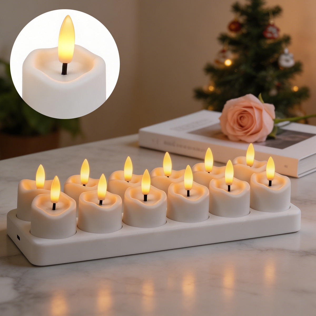 Rechargeable LED Tea Lights