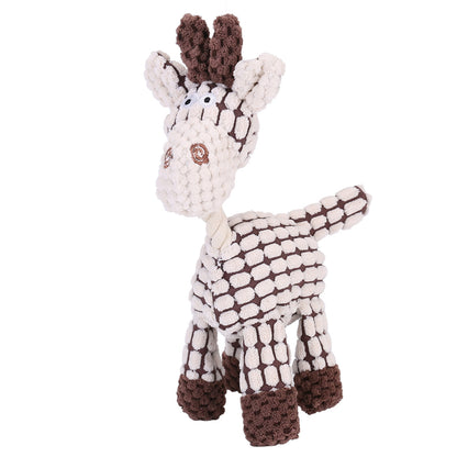 Squeaky Plush Dog Toy