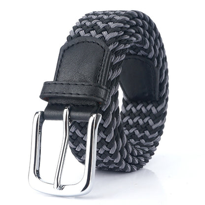 Elastic Woven Canvas Belt
