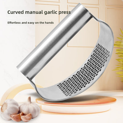 Stainless Steel Garlic Press