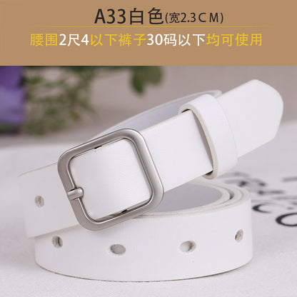 Women's Vintage Leather Belt