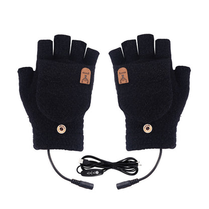 USB Heated Winter Gloves with 3-Level Temperature Control Unisex