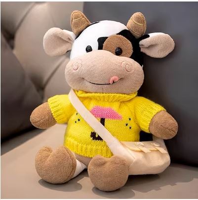 Soft Plush Cow Toy