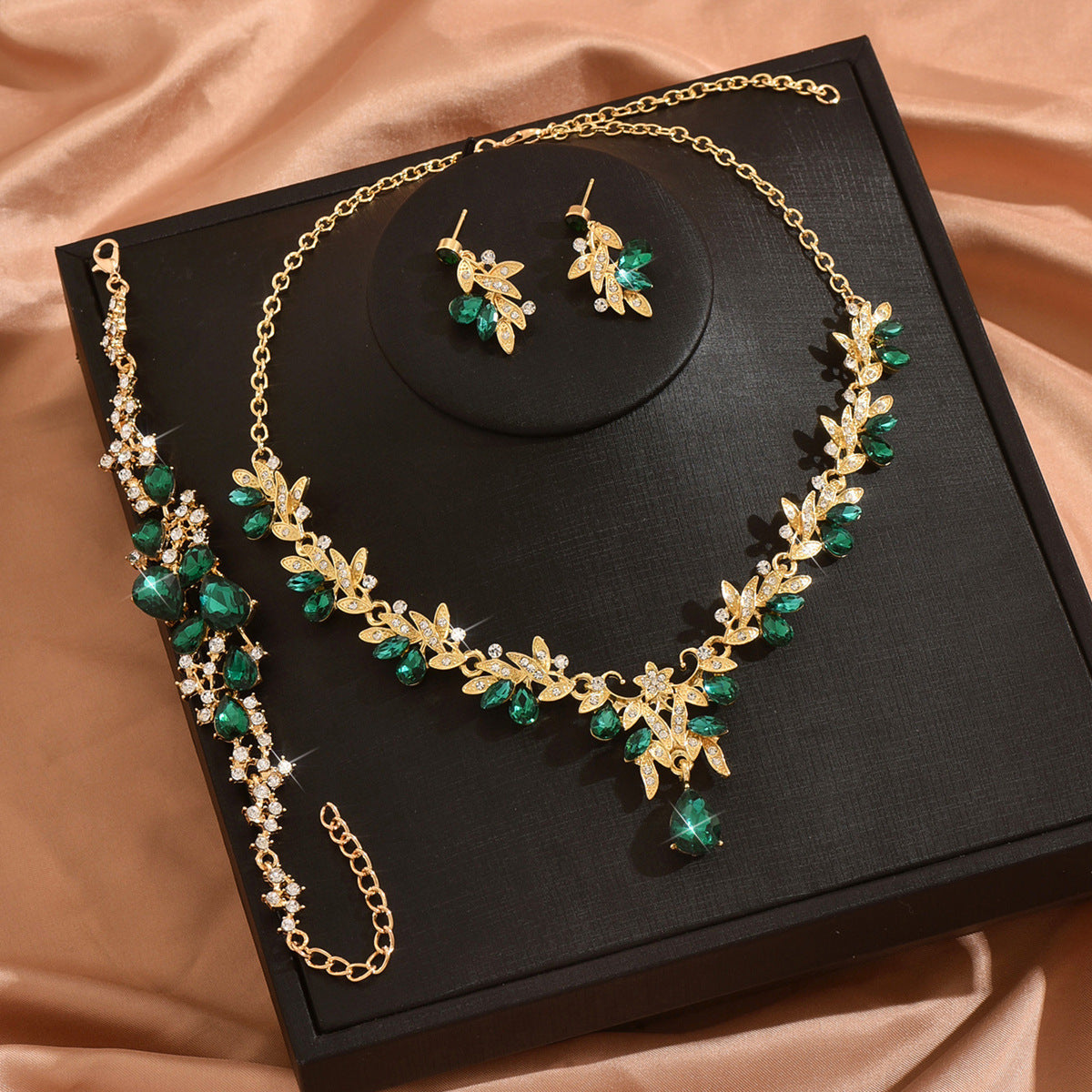 Luxury Blue Jewelry Set