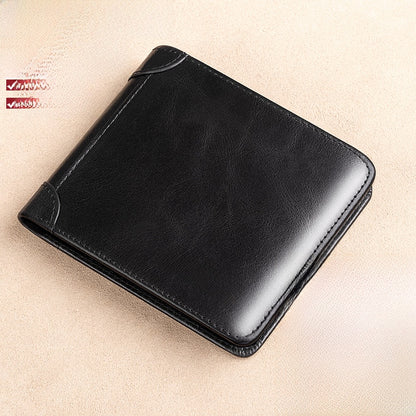 Genuine Leather RFID Wallet