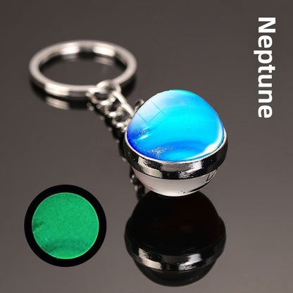 Luminous Celestial Keychain Pendant